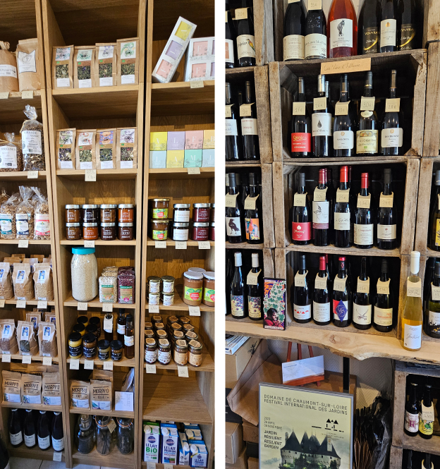 épicerie à Chaumont-sur-Loire près de Blois dans le Loir-et-Cher 41